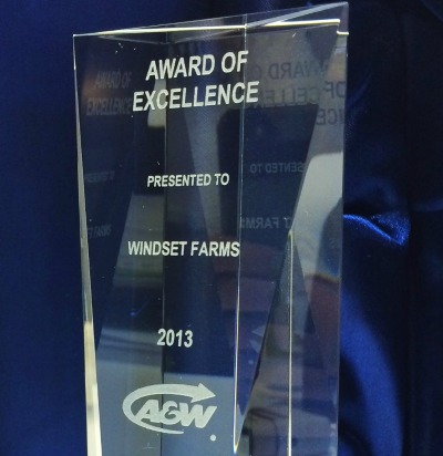 6332_windset_award_of_excellence_from_a_and_w