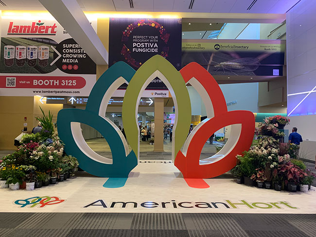 American hort sign at Cultivate 2024.